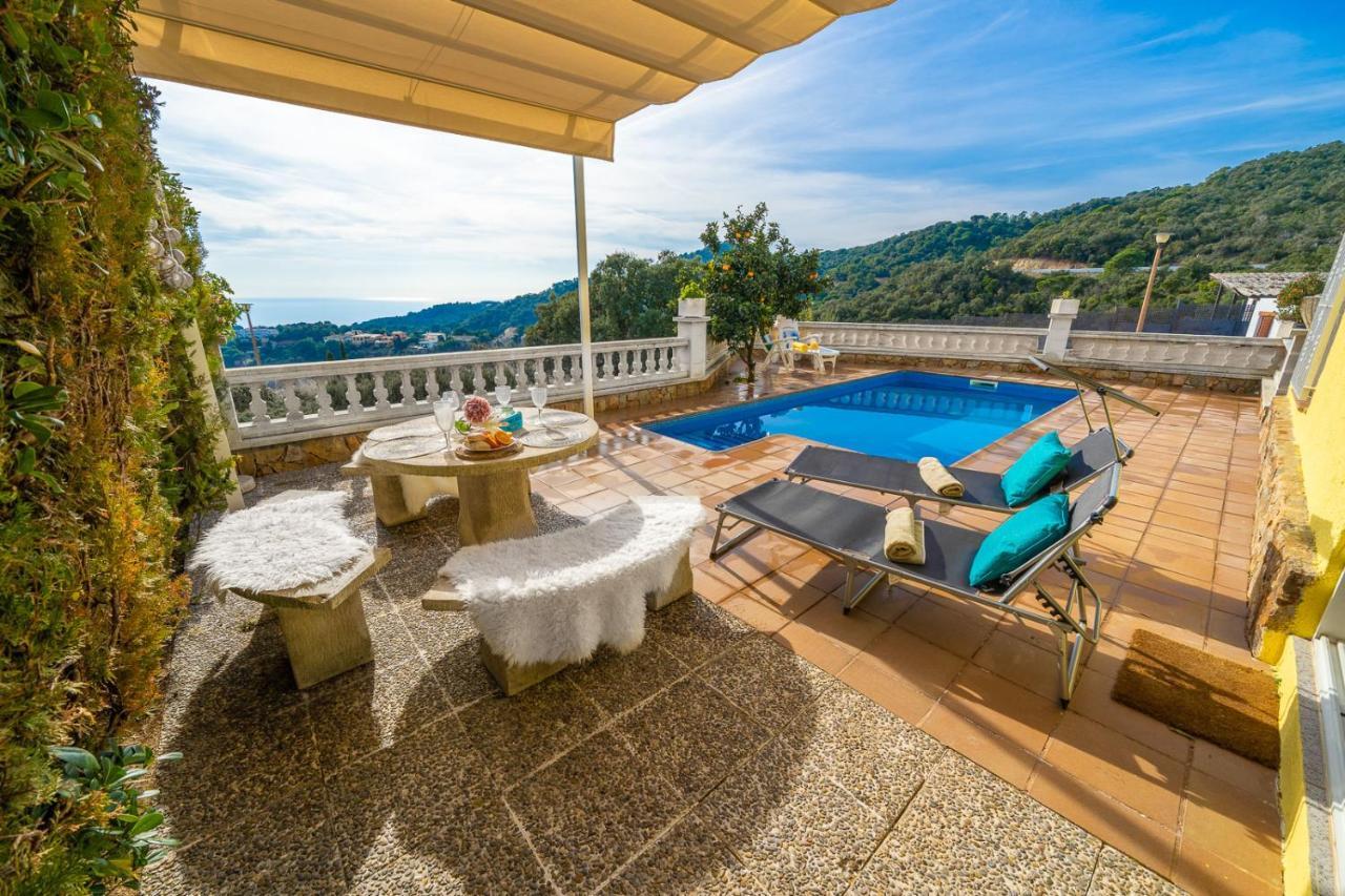 Villa Vista Lux, Piscina Privada Y Zona Exterior Con Vista Mar Tossa de Mar Exterior foto