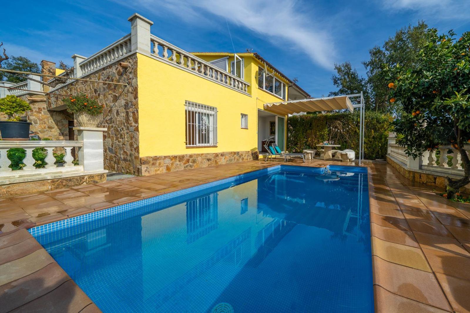 Villa Vista Lux, Piscina Privada Y Zona Exterior Con Vista Mar Tossa de Mar Exterior foto